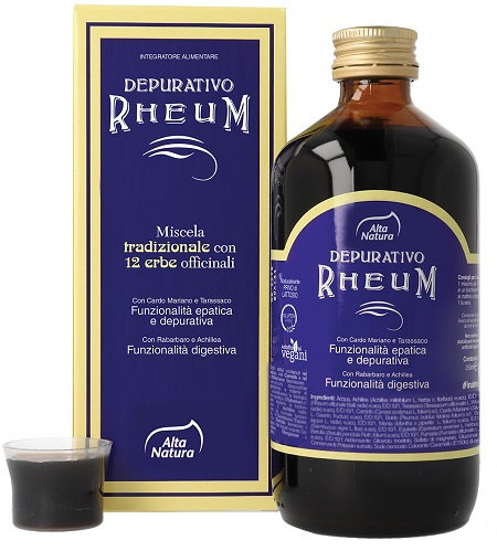 DEPURATIVO RHEUM MISCELA ERBE OFFICINALI 250 ML - famajoy.it