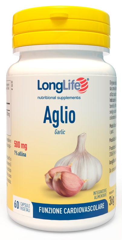 LONGLIFE AGLIO 60 CAPSULE VEGETALI - famajoy.it