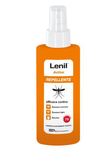 LENIL ACTIVE SPRAY SOLUZIONE ANTIZANZARA IN FLACONE + POMPA SPRAY 100 ML - famajoy.it