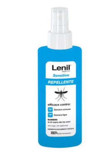LENIL INSETTI SENSITIVE EMULSIONE ANTIZANZARA IN FLACONE + POMPA DISPENSER 100 ML - famajoy.it