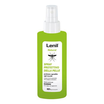 LENIL NATURAL SOLUZIONE ANTIZANZARA IN FLACONE + POMPA SPRAY 100 ML - famajoy.it