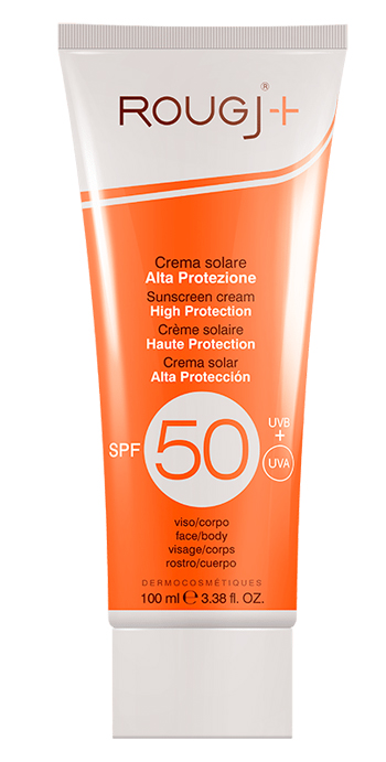 ROUGJ CREMA SOLARE CORPO ALTA PROTEZIONE SPF50 100 ML - famajoy.it
