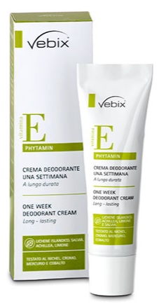 VEBIX PHYTAMIN CREMA DEODORANTE 1 SETTIMANA 25 ML - famajoy.it