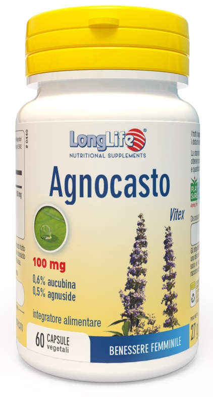LONGLIFE AGNOCASTO 60 CAPSULE VEGETALI - famajoy.it