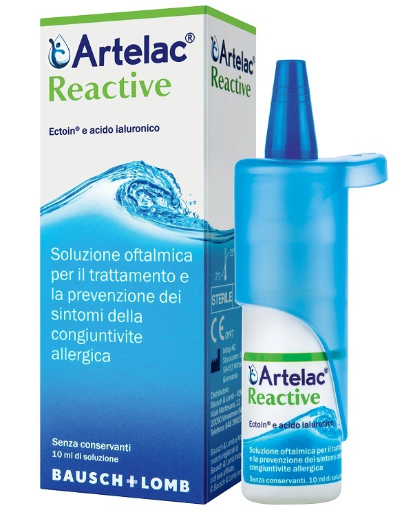 ARTELAC REACTIVE SOLUZIONE OFTALMICA MULTIDOSE FLACONE 10 ML - famajoy.it