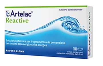 ARTELAC REACTIVE SOLUZIONE OFTALMICA MONODOSE 20 UNITA' DA 0,5 ML - famajoy.it