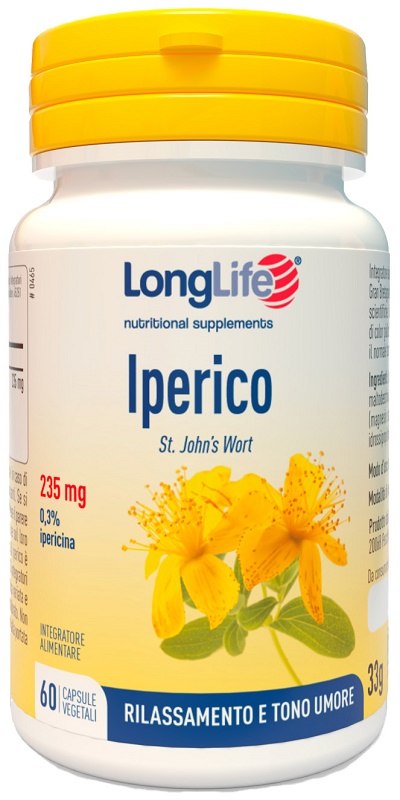 LONGLIFE IPERICO 60 CAPSULE VEGETALI - famajoy.it