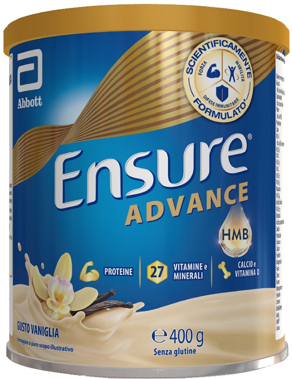 ENSURE ADVANCE VANIGLIA 400 G - famajoy.it