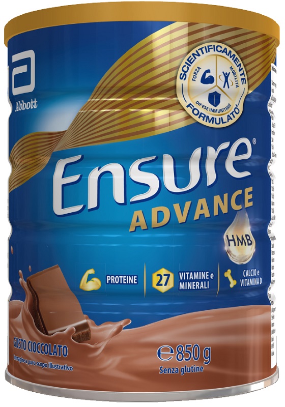 ENSURE ADVANCE CIOCCOLATO 850 G - famajoy.it
