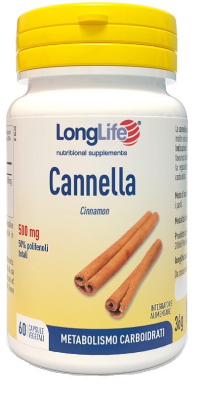 LONGLIFE CANNELLA 60 CAPSULE - famajoy.it