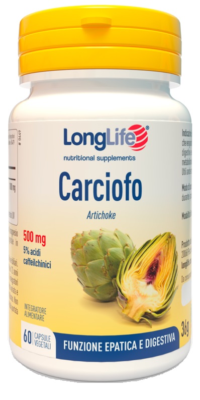 LONGLIFE CARCIOFO 60 CAPSULE VEGETALI - famajoy.it