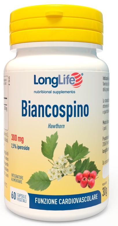 LONGLIFE BIANCOSPINO 60 CAPSULE VEGETALI - famajoy.it