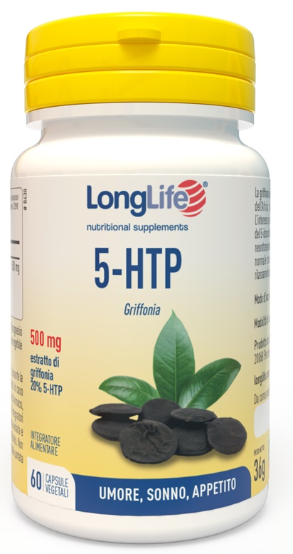 LONGLIFE 5-HTP 60 CAPSULE VEGETALI - famajoy.it