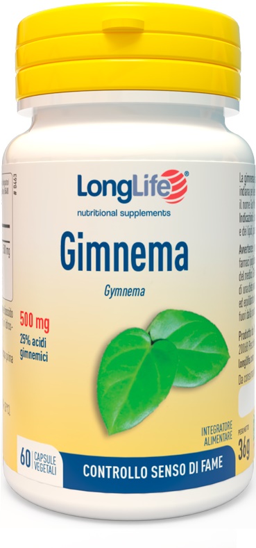 LONGLIFE GIMNEMA 60 CAPSULE VEGETALI - famajoy.it