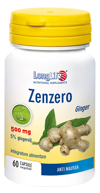 LONGLIFE ZENZERO 60 CAPSULE VEGETALI - famajoy.it
