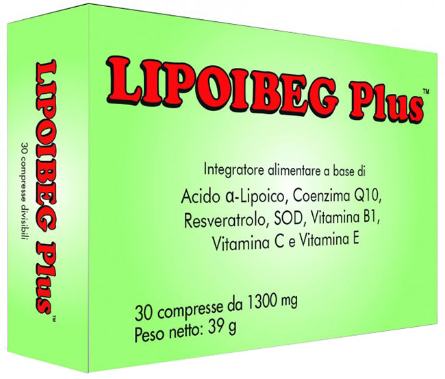 LIPOIBEG PLUS 30 COMPRESSE DA 1300 MG - famajoy.it