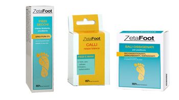 ZETAFOOT KIT PIEDI SECCHI CONFEZIONE CONTENENTE 1 SCATOLA SALI OSSIGENATI BS+ 1 RASPA BIANCA + 1 CREMA PIEDI SECCHI - famajoy.it