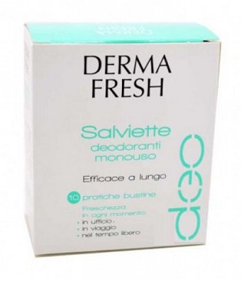 DERMAFRESH PELLE SENSIBILE 10 SALVIETTINE - famajoy.it
