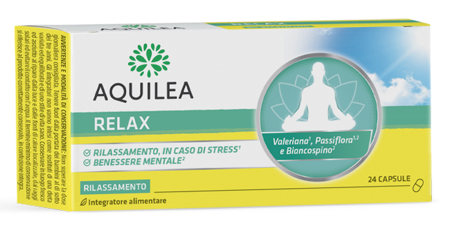 AQUILEA RELAX 24 CAPSULE VEGANE - famajoy.it