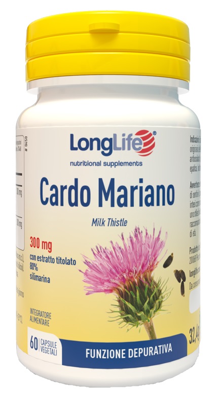 LONGLIFE CARDO MARIANO 60 CAPSULE VEGETALI - famajoy.it