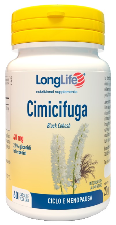 LONGLIFE CIMICIFUGA 60 CAPSULE - famajoy.it