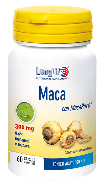 LONGLIFE MACA 60 CAPSULE - famajoy.it