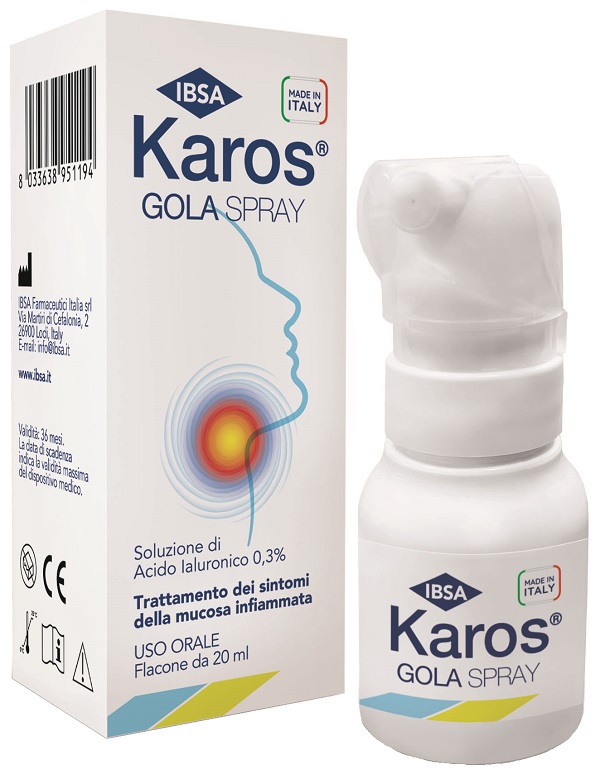 KAROS SPRAY ORALE 0,3% 20 ML - famajoy.it