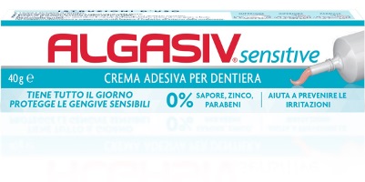 ALGASIV SENSITIVE CREMA ADESIVA PER PROTESI 40 G - famajoy.it