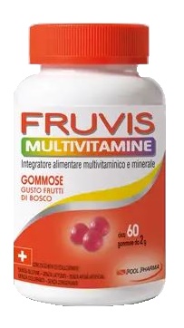 FRUVIS MULTIVITAMINE GOMMOSE 60 GELATINE DA 2 G - famajoy.it