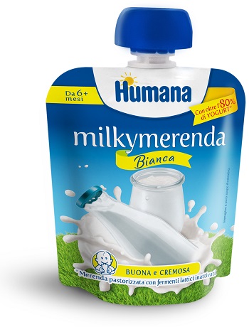 HUMANA MILKYMERENDA BIANCA 80 G - famajoy.it