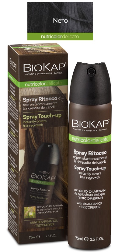 BIOS LINE BIOKAP NUTRICDEL SPRAY RITOCCO NERO 75 ML - famajoy.it