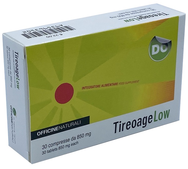 TIREOAGE LOW 30 COMPRESSE 850 MG - famajoy.it