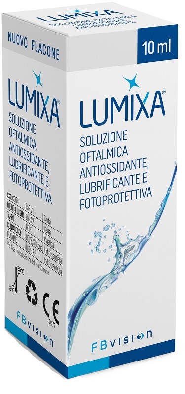 LUMIXA SOLUZIONE OFTALMICA LUBRIFICANTE ANTIOSSIDANTE 10 ML - famajoy.it