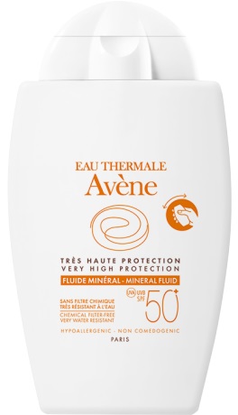 EAU THERMALE AVENE SOLARE FLUIDO MINERALE 50+ 40 ML - famajoy.it