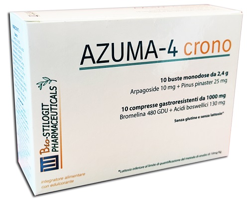AZUMA-4 CRONO 10 COMPRESSE + 10 BUSTE - famajoy.it