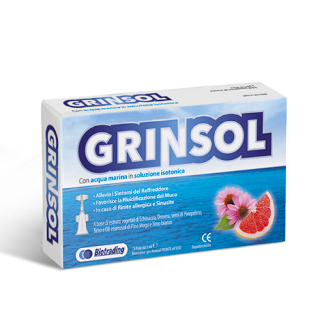 GRINSOL 15 FIALE X 5 ML - famajoy.it