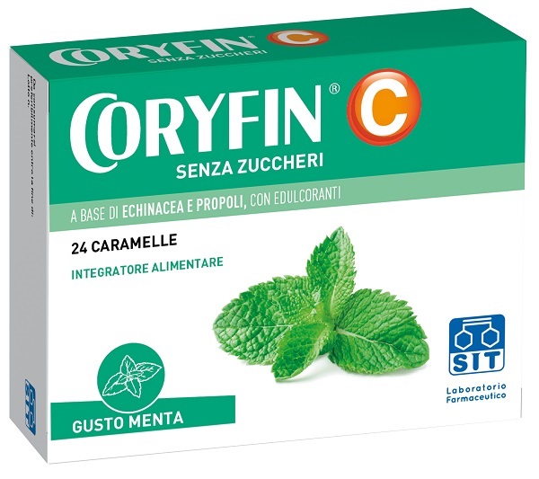 CORYFIN C SENZA ZUCCHERO MENTOLO 48 G - famajoy.it