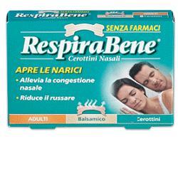 CEROTTO NASALE BALSAMICO ADULTI RESPIRA BENE 10 PEZZI - famajoy.it