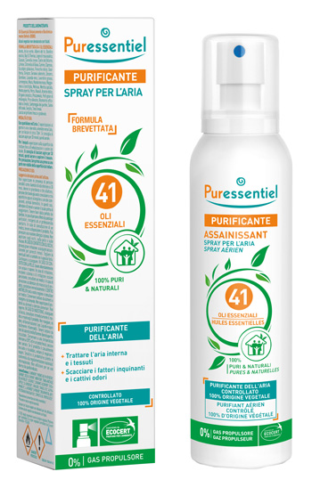 PURESSENTIEL PURIFICANTE SPRAY 41 OLI ESSENZIALI 200 ML - famajoy.it