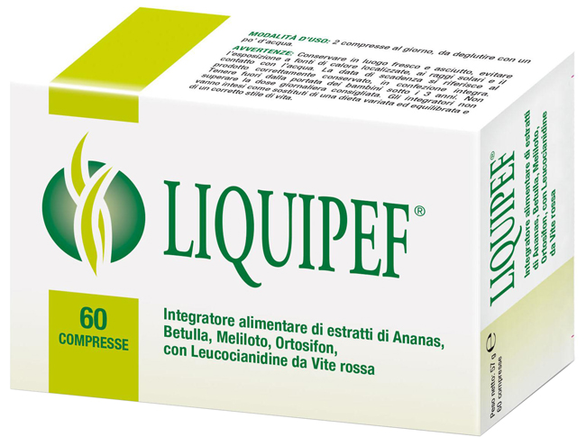 LIQUIPEF 60 COMPRESSE - famajoy.it