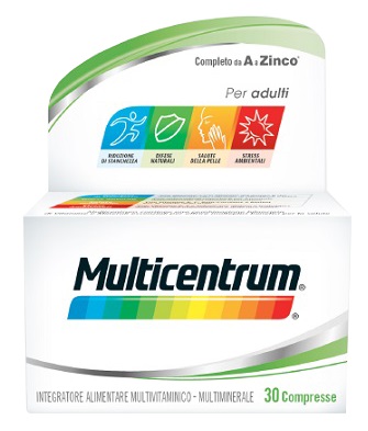 MULTICENTRUM ADULTI EFFERVESCENTE 30 COMPRESSE - famajoy.it