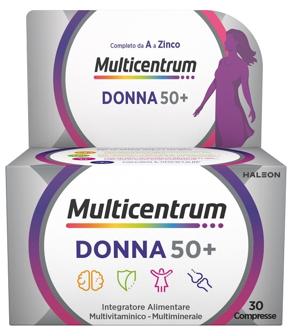 MULTICENTRUM DONNA 50+ 30 COMPRESSE - famajoy.it