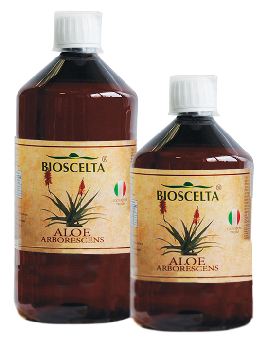 RAIHUEN ALOE ARBORESCENS PURO SUCCO BIOSCELTA 1000 ML - famajoy.it