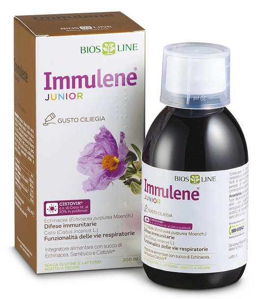 BIOSLINE IMMULENE JUNIOR 200 ML - famajoy.it