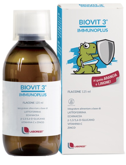 BIOVIT 3 IMMUNOPLUS 125 ML - famajoy.it