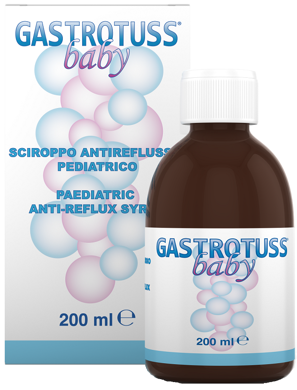 BABY SCIROPPO ANTIREFLUSSO GASTROTUSS 200 ML - famajoy.it