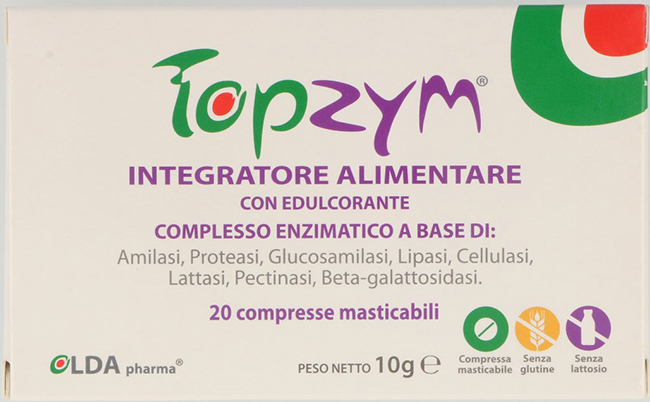 TOPZYM 20 COMPRESSE - famajoy.it