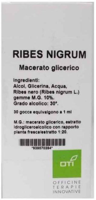 RIBES NIGRUM MACERATO GLICERICO 10% GOCCE 100ML - famajoy.it