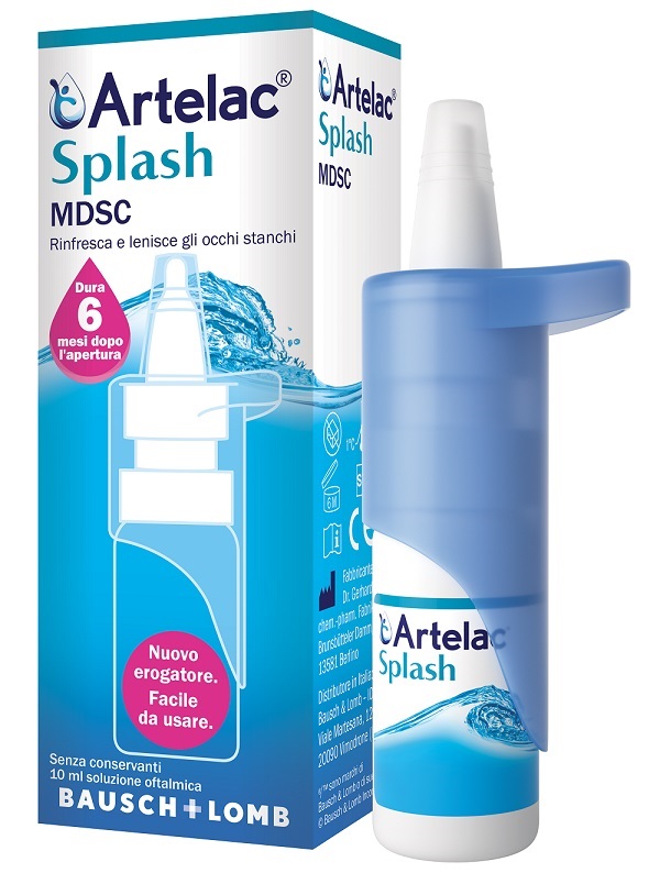 ARTELAC SPLASH GOCCE OCULARI 10 FLACONCINI MONODOSE 0,5 ML - famajoy.it