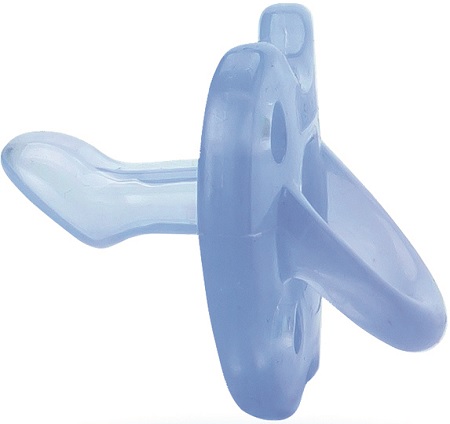 SUAVINEX SUCCHIETTO 100% SILICONE 0/6 MESI BLU - famajoy.it